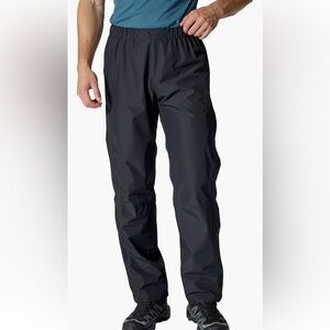 NWT Men’s Rab Downpour Black Waterproof Pants- M